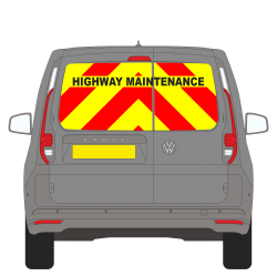 VW Caddy 2021 on Window Panels (VCAD023)